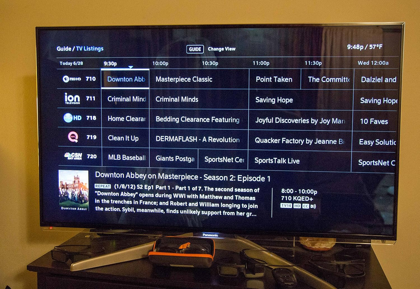 Panasonic TC-L47WT50 47-Inch 1080p 240Hz 3D LED TV