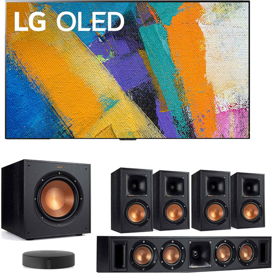 LG OLED77GXP 77" 4K OLED TV Klipsch 5.1 Wireless Audio Bundle