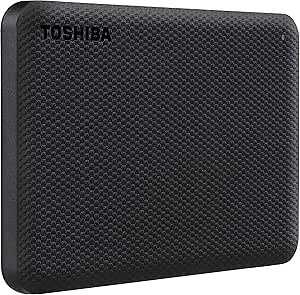 Toshiba HDTCA20AK3AA Canvio Advance 2TB Portable External HDD - Black — main product image