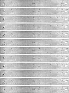 Westcott 10415BX 12" Stainless Steel Ruler 12-Pack