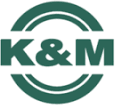 K&M logo